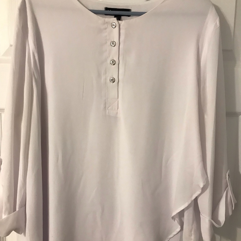Large white blouse by N Touch
